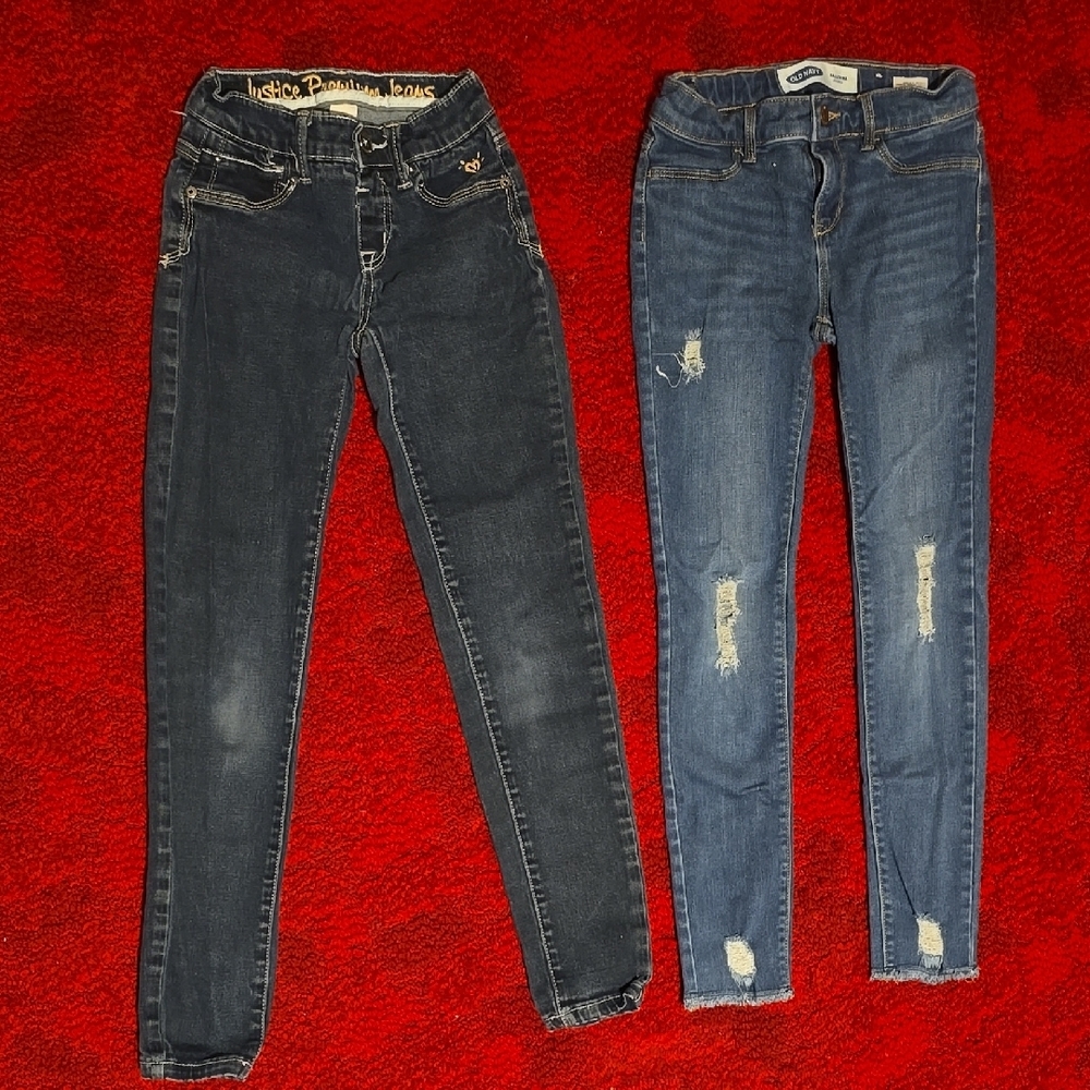 Justice Black Skinny Jeans for Women